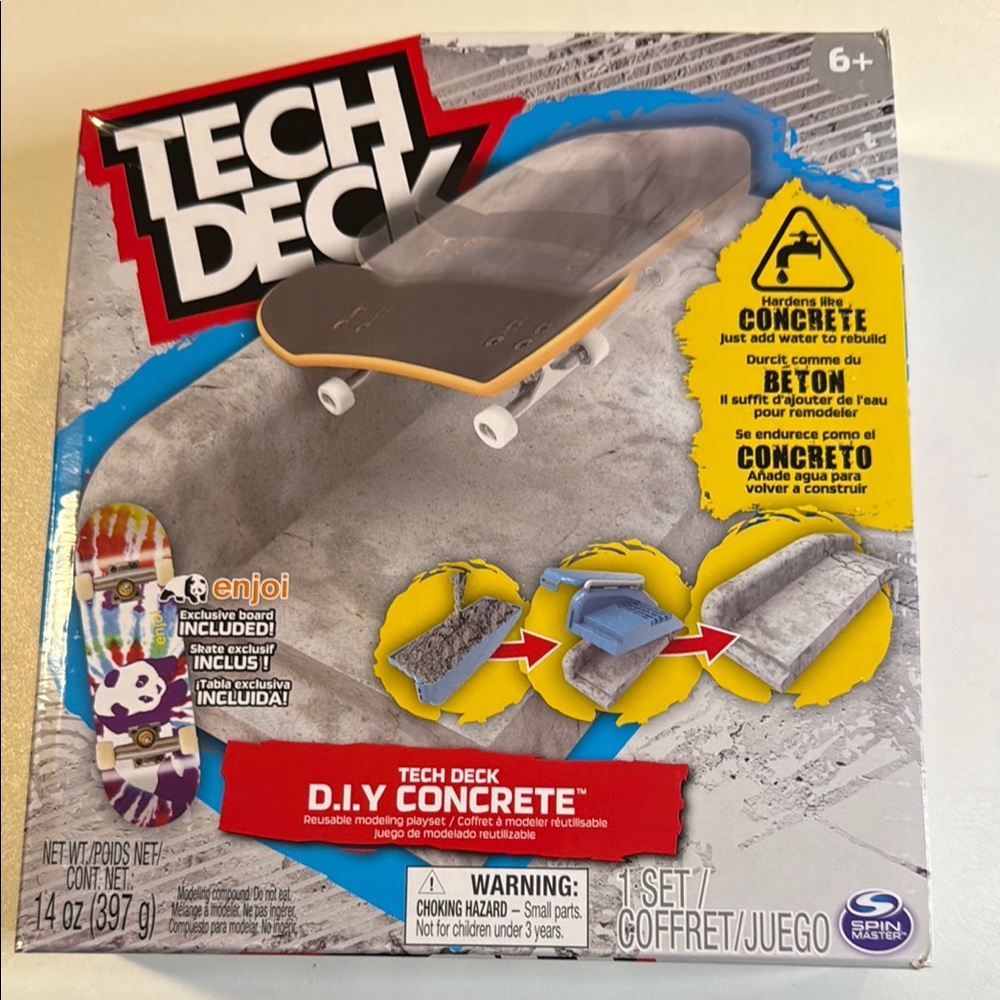 D.I.Y Concrete Skate Park Set